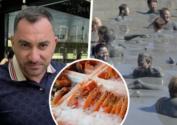 După ce s-a săturat de fructele de mare, Pescobar vrea să dea lovitura și cu nămolul din Techirghiol? Video