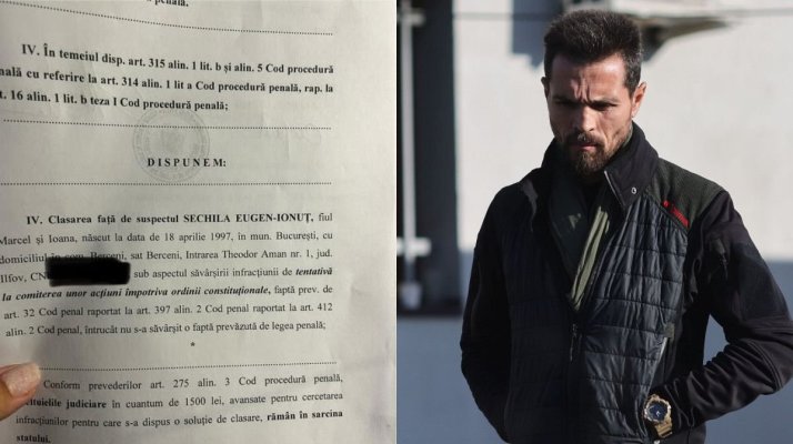 Dosarul constănțeanului Eugen Sechila, privind o posibilă răsturnare a ordinii constituționale, a fost clasat!