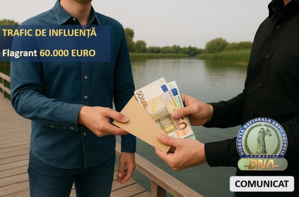 Un bărbat a fost reținut de DNA după ce a primit mită, în Delta Dunării, în dosarul lui Jean Paul Tucan