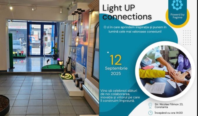 Euro Vial Lighting organizează evenimentul luminos „Light UP Connections“, la Constanța