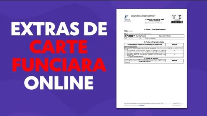 Cum îl obții rapid extrasul de carte funciară online gratuit, fără să plătești intermediari