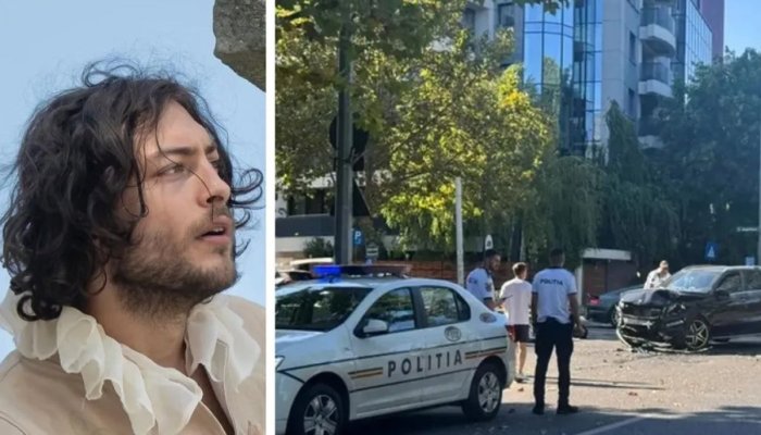 Fiul lui Ilie Dumitrescu este căutat de Poliție după ce a provocat un accident grav în Capitală, apoi a fugit de la faţa locului