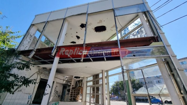 Imobilul-abandonat de pe bulevardul Aurel Vlaicu va fi demolat după ani de reclamații! Video