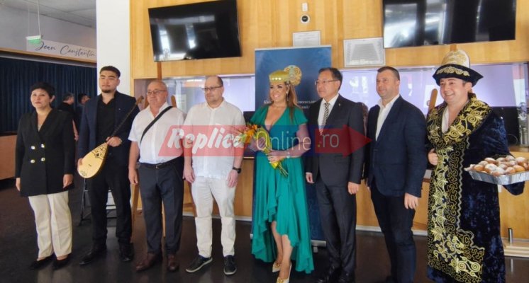Conferință de presă cu ocazia ,,Festivalului Filmului Kazah la Constanța”. Video