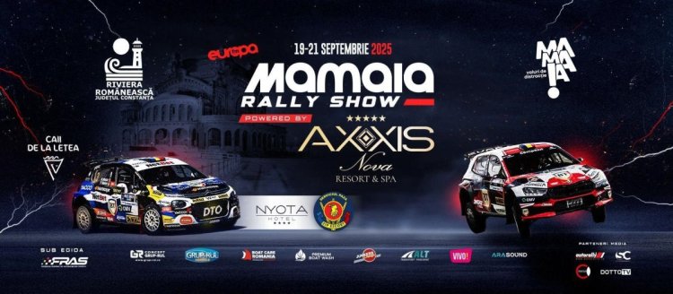 Spectacol pe patru roți la malul mării: 20 de piloți campioni vin la Mamaia Rally Show 2025