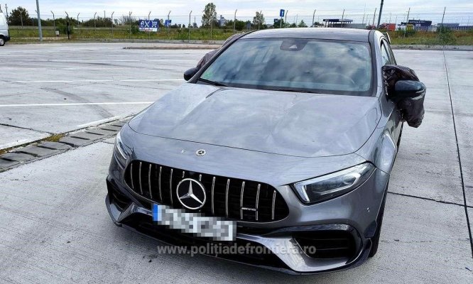 Autoturism de 30.000 de euro, căutat în Spania, descoperit de polițiștii de frontieră din Arad