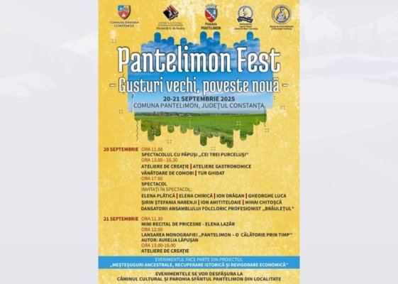 Pantelimon Fest aduce Dobrogea la viață: gusturi vechi, povești noi și tradiții renăscute