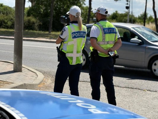 Polițiștii constănțeni au aplicat 1.084 de amenzi pentru depășirea limitei legale de viteză