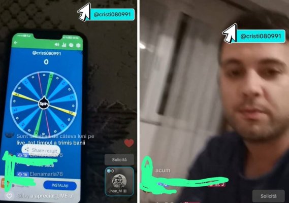Roata Norocului pe TikTok... sau cum să pierzi mii de euro pentru o iluzie