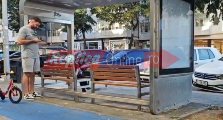 Două stații CT BUS de pe Blv. Tomis au fost mutate, dar călătorii așteaptă ca fraierii autobuzul... care nu mai vine. Video 