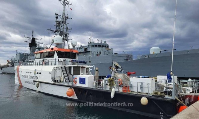 Polițiștii de frontieră români, din nou în misiune Frontex în Marea Mediterană
