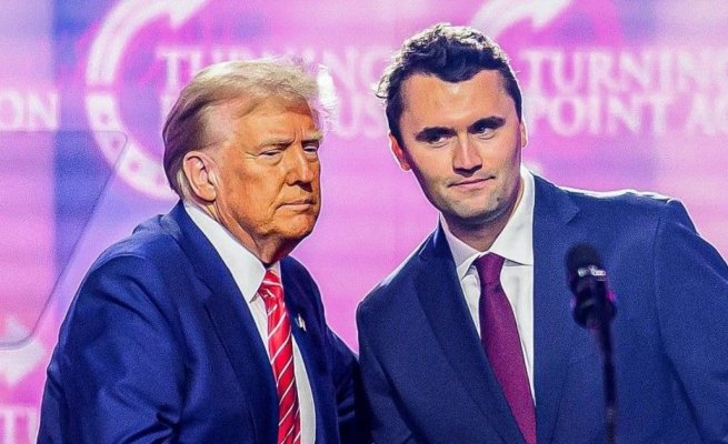 Donald Trump a spus că îl vedea pe Charlie Kirk viitor președinte al SUA