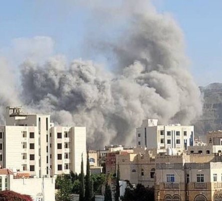 Israelul a lansat cel mai mare atac aerian asupra rebelilor houthi din Yemen