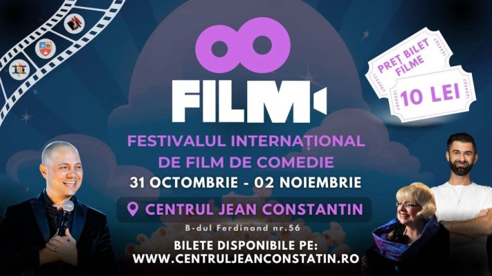 Festivalul Internațional de Film de Comedie oragnizat de Centrul ”Teodor T. Burada”