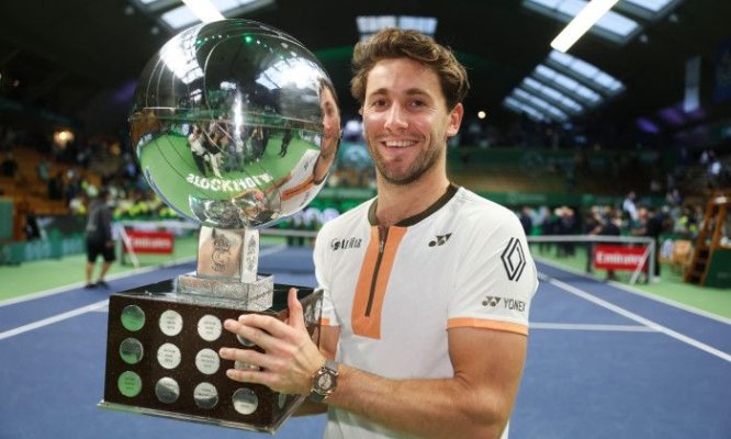 Tenis: Norvegianul Casper Ruud a câștigat turneul de la Stockholm
