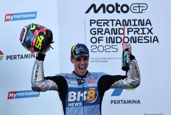 MotoGP: Spaniolul Fermin Aldeguer, învingător în Marele Premiu al Indoneziei