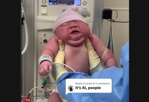  O mamă a doborât recordul spitalului după ce a născut un băiețel de aproape șase kilograme