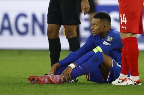 Fotbal: Kylian Mbappe, forfait pentru meciul Franței cu Islanda din preliminariile CM 2026