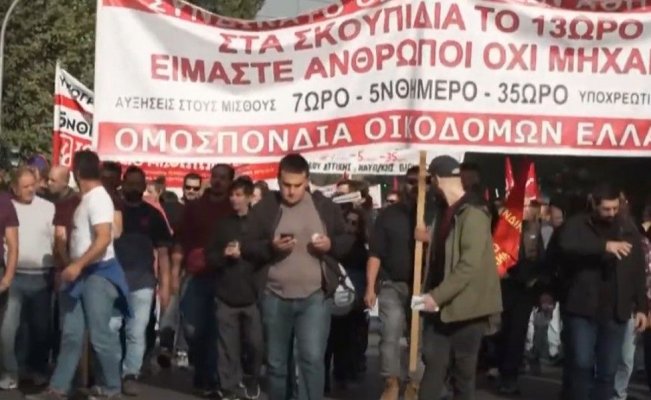Proteste de amploare într-o țară din UE care vrea să introducă ziua de muncă de 13 ore. Video