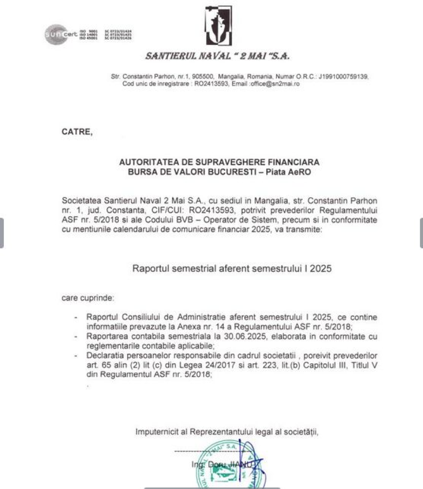 &bdquo;Saracul&ldquo;. Singurul client al santierului Naval 2 Mai SA a ramas Vasile Iorga, fostul sef al Daewoo Mangalia