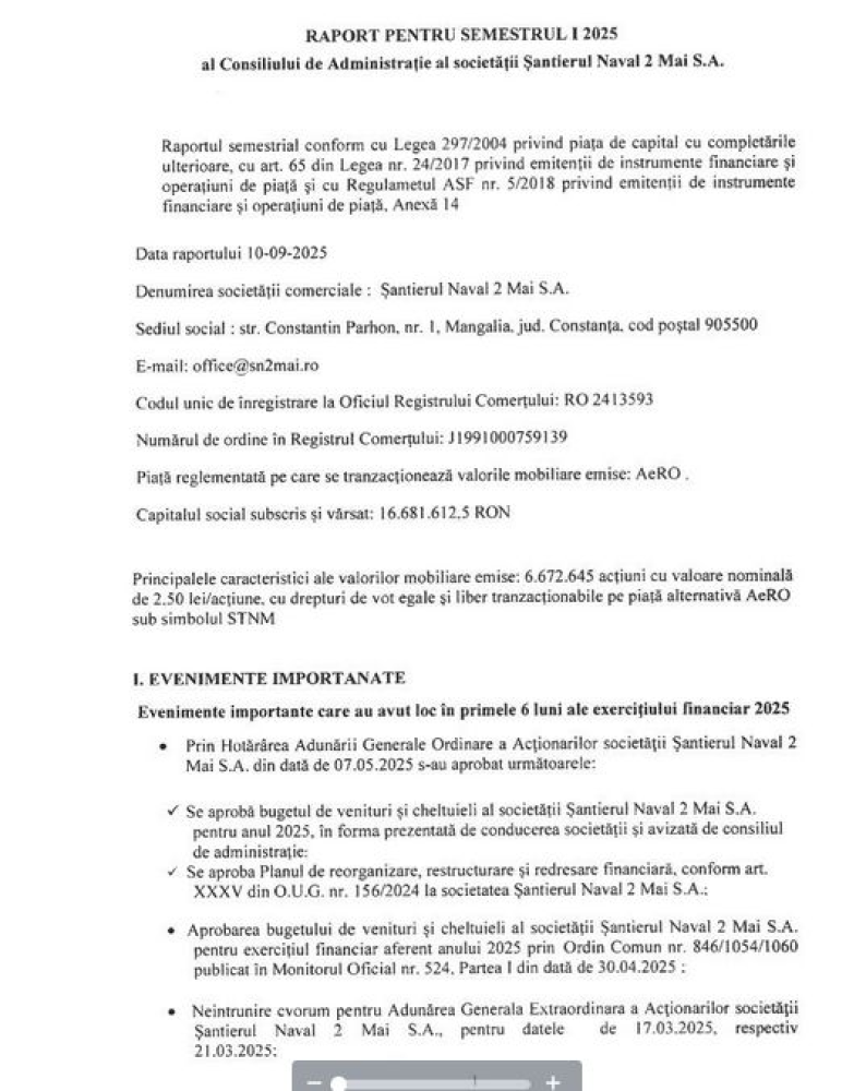 &bdquo;Saracul&ldquo;. Singurul client al santierului Naval 2 Mai SA a ramas Vasile Iorga, fostul sef al Daewoo Mangalia