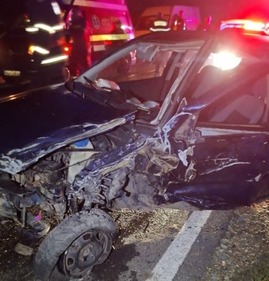 Accident rutier grav, cu 3 victime, între Tariverde și Mihai Viteazu. Un bărbat a ajuns la spital