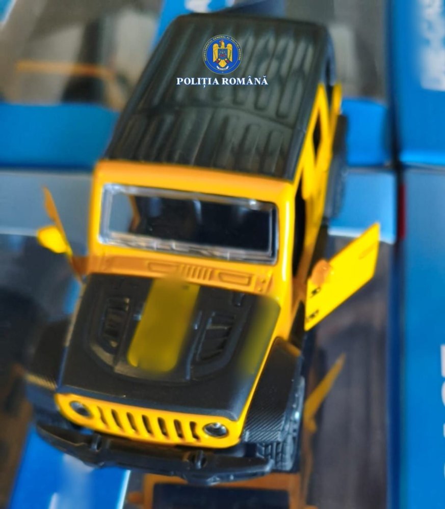 Jucarii susceptibile de a fi contrafacute, descoperite de politisti