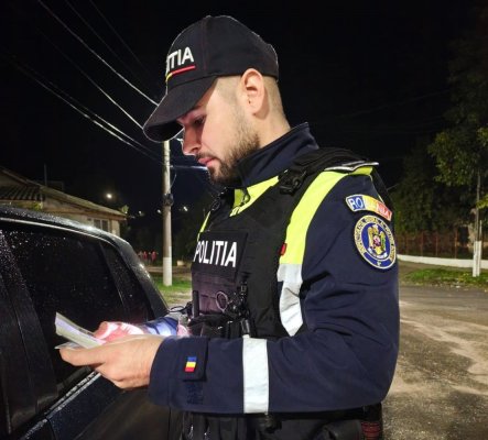 Trei șoferi au fost prinși de polițiști în Constanța conducând fără drept sau sub influența alcoolului