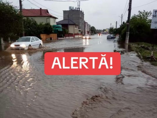 Alertă! Constanța, sub cod galben de inundații