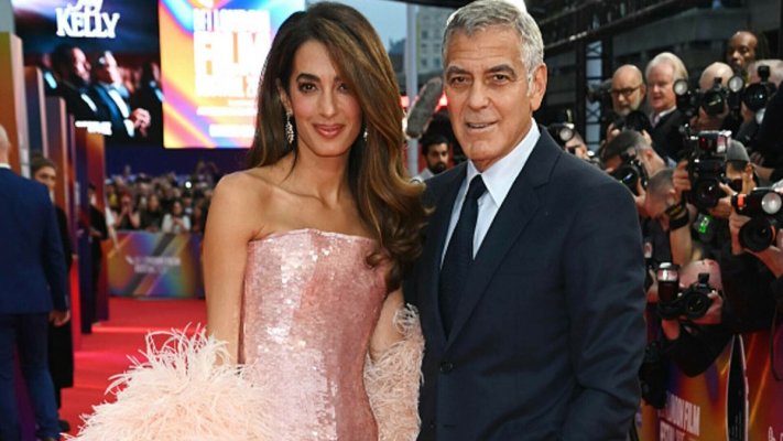 Amal și George Clooney au făcut senzație pe covorul roșu la Londra. Cuplul a atras toate privirile
