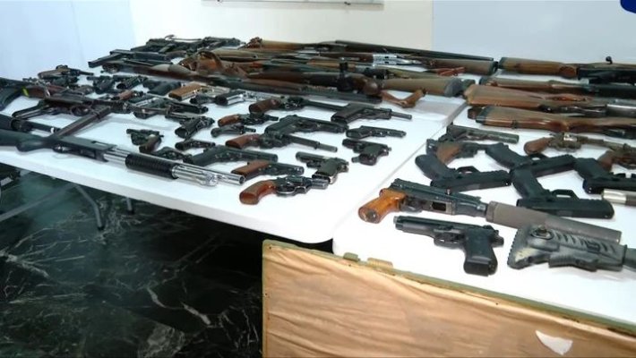 IGPR: Peste 2.700 de arme de foc confiscate de polițiști în primele 9 luni ale anului