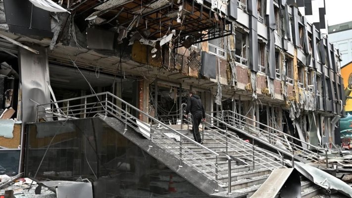 Rușii au atacat Kievul cu rachete, a treia noapte în această săptămână