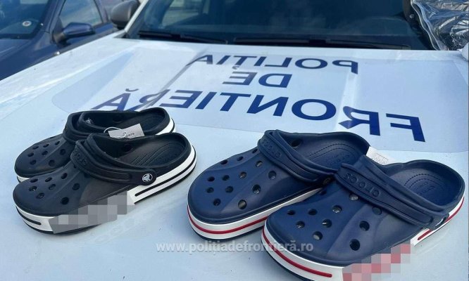 Autocamion cu mărfuri contrafăcute depistat de  polițiștii de frontieră giurgiuveni. Video