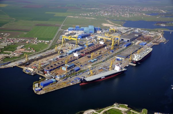 Statul vrea să salveze șantierul naval Mangalia cu miliardele europene din programul SAFE 