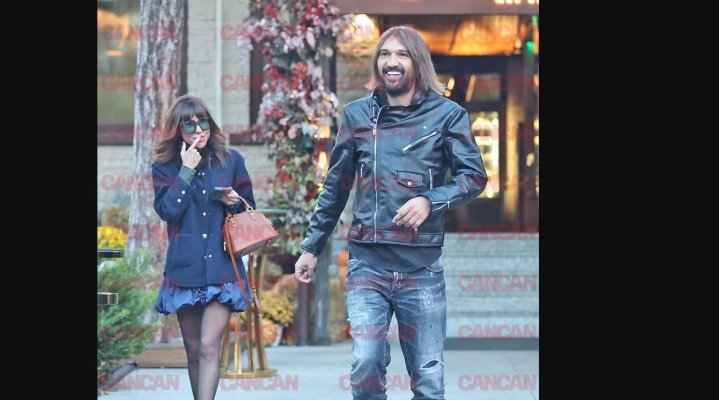 Dan Alexa, surprins în ipostaze tandre cu Denise Rifai