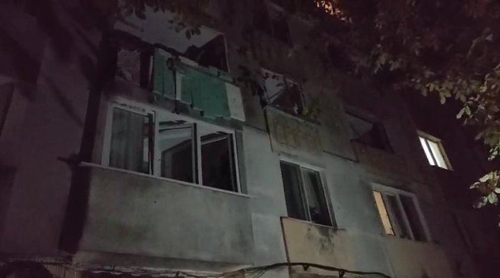 Un bărbat a fost rănit după o explozie la un bloc din Bistriţa: îşi făcuse revizia la centrală săptămâna aceasta