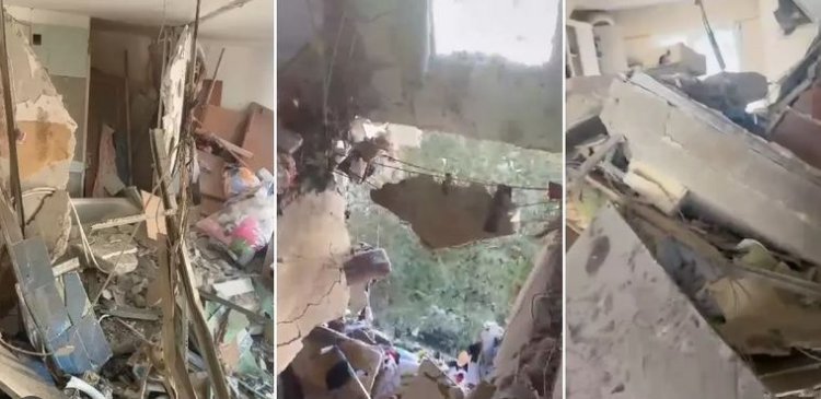 Imaginile dezastrului! Cum arată locuințele afectate de explozia din Rahova. Video