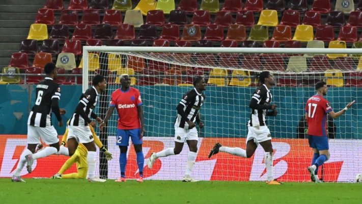 Prima înfrângere în Europa League pentru FCSB, 0-2 cu Young Boys Berna