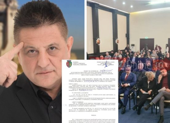 Ovidiu Cupșa vrea ca indemnizația de ședință a consilierilor locali din Constanța să fie... 0. Oare câți vor vota?! Video