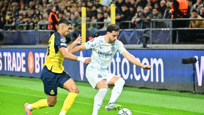 „Poker“ în Olanda pentru Cristi Chivu și dublă pentru Dennis Man în PSV-Napoli 6-2 