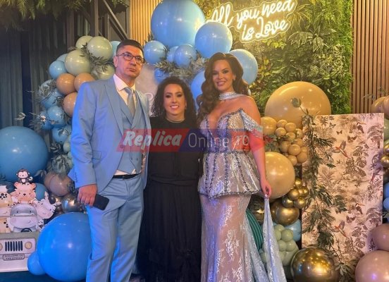 Petrecere de zile mari! Luis Lazarus și-a botezat fiul, născut în America, la Domeniile Săftica! Video 