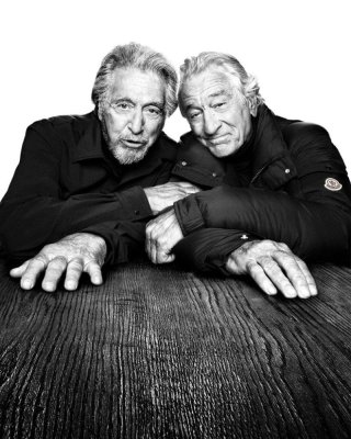 Al Pacino şi Robert De Niro s-au reunit pentru prima lor campanie comună de modă în numele Moncler