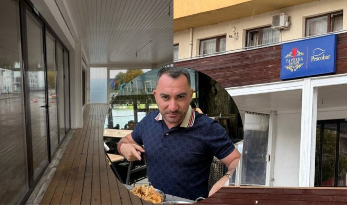 Pescobar și-a strâns acareturile din Mamaia și a „tăiat-o“... din calea ciclonului Barbara! Video