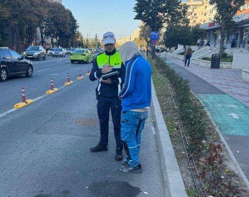 Peste 180 de sancțiuni în Constanța: pietonii, bicicliștii și trotinetiștii, sub lupa polițiștilor rutieri