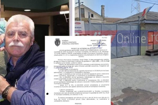De ce vrea Mitică Drăghici să cumpere un teren din apropierea cimitirului pe care-l administrează? Video