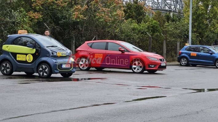 Situație incertă la Constanța, din cauza vremii, pentru candidații la examenul pentru permisul de conducere. Video  