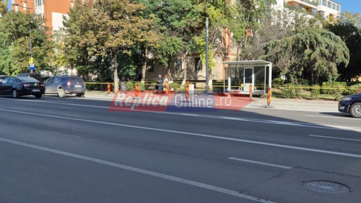 După ce au fost reabilitate bulevardele, se decopertează asfaltul din dreptul stațiilor de autobuz. Vezi de ce!  Video
