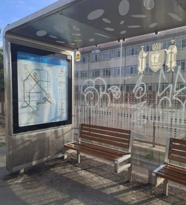 Un minor prins că a inscripționat cu graffiti pereții unui stații de CT BUS a fost amendat cu 1500 de lei