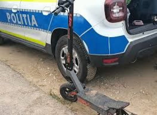 O femeie aflată pe trotinetă electrică a lovit un copil de 6 ani, pe bulevardul 1 Decembrie 1918