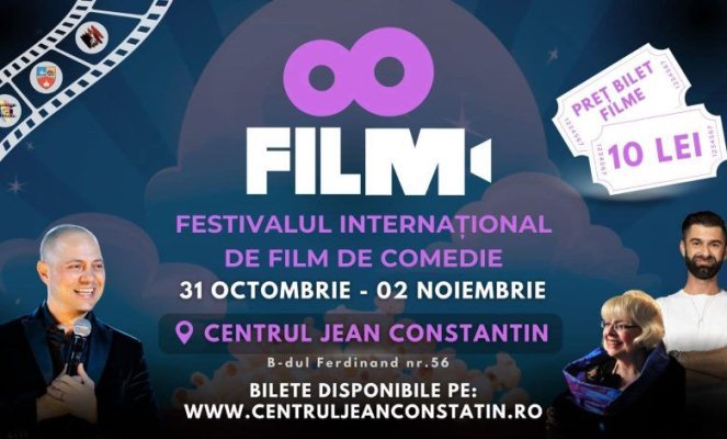 Începe Festivalul Internațional de Film de Comedie,  ediția 2025